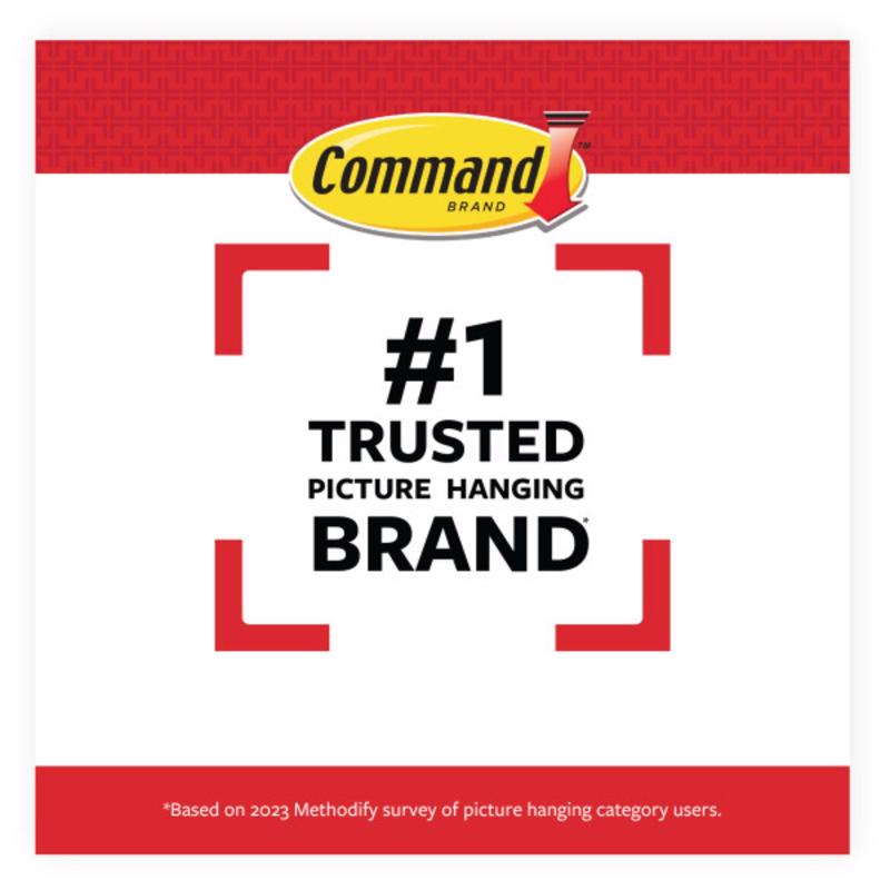 3M Command White Large Picture Hanging Strips 16 lb 12 pk
