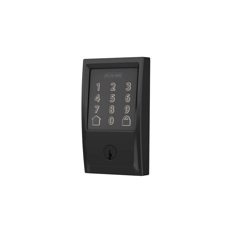 Schlage Encode Matte Black Metal Wi-Fi Deadbolt