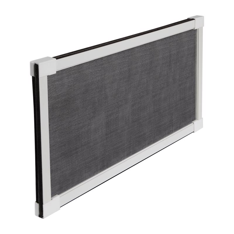 M-D Building Products White Aluminum Adjustable Screen 10 in. W X 37 in. L