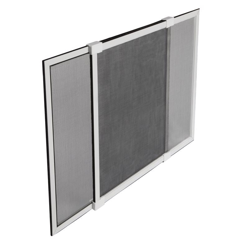 M-D Building Products White Aluminum Adjustable Screen 18 in. W X 37 in. L