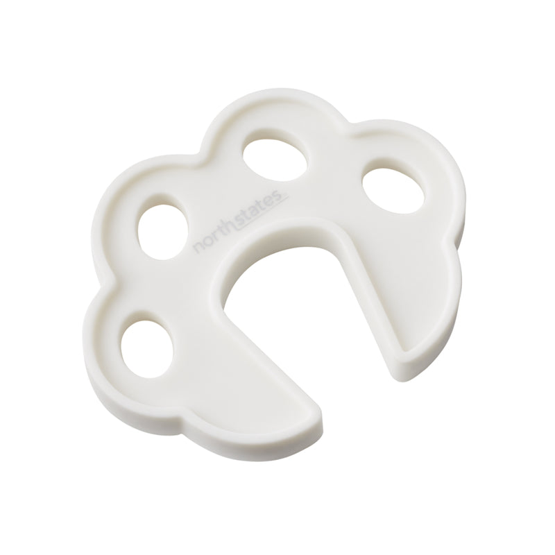 North States Toddleroo White Plastic Finger Pinch Guard