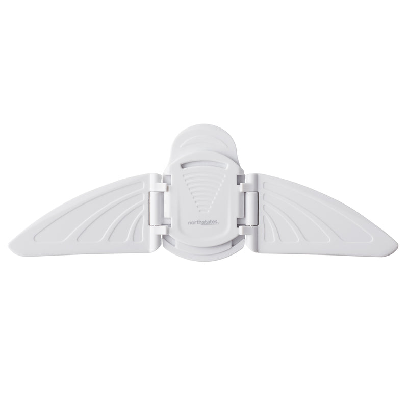 North States Toddleroo White Plastic Door and Window Lock