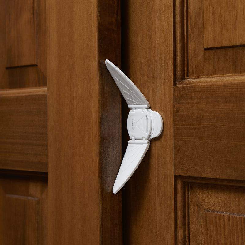 North States Toddleroo White Plastic Door and Window Lock