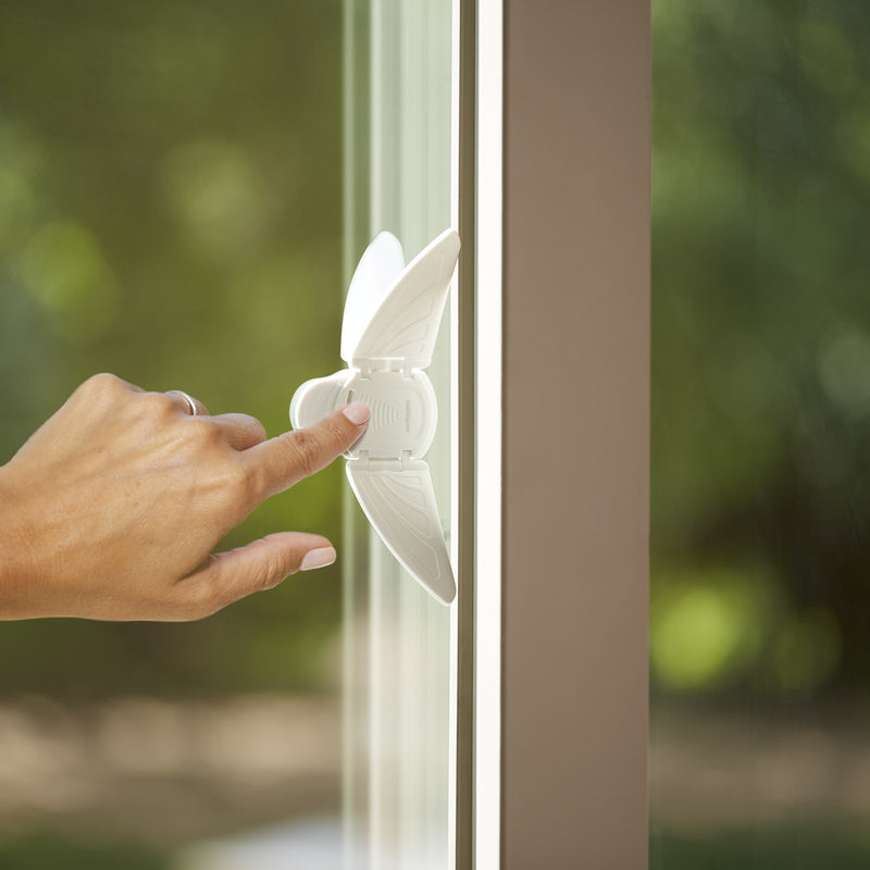North States Toddleroo White Plastic Door and Window Lock