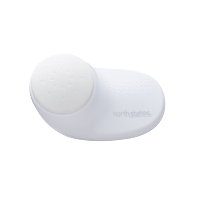 North States Toddleroo White ABS/TPR Door Stopper