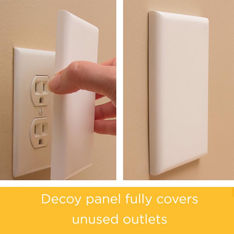 Safety 1st OutSmart White Plastic Outlet Shield 2 pk