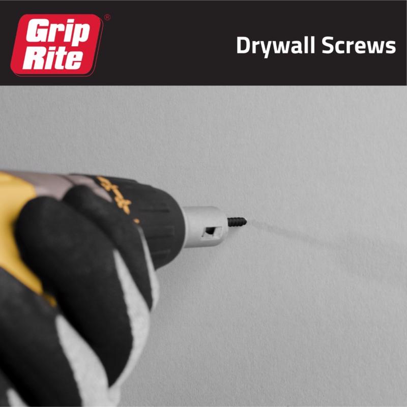 Grip-Rite No. 6 wire X 1-1/4 in. L Phillips Coarse Drywall Screws 1 lb 238 pk