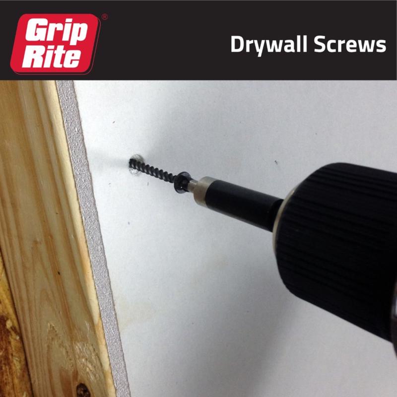 Grip-Rite No. 6 wire X 1-1/4 in. L Phillips Coarse Drywall Screws 1 lb 238 pk