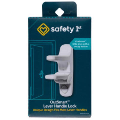 Safety 1st OutSmart White Plastic Lever Handle Lock