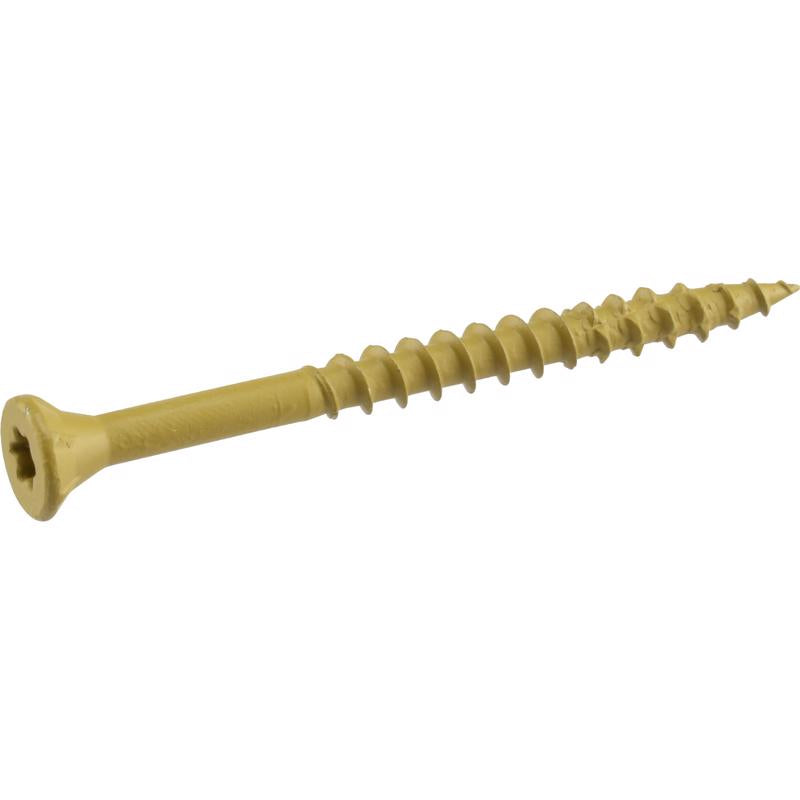 HILLMAN Deck Plus No. 10 in. X 2-1/2 in. L Tan Star Flat Head Exterior Deck Screws 25 lb 1825 pk