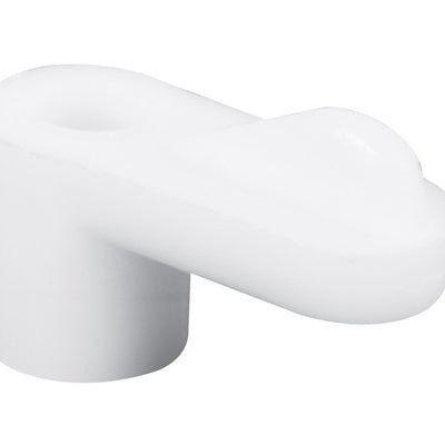 Prime-Line Bright White Plastic Screen Clip For 3/8 inch 12 pk