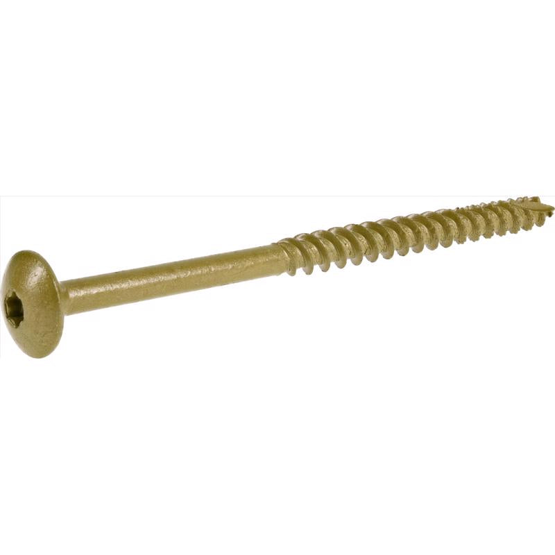 HILLMAN Power Pro 5/16 in. X 6 in. L Star Steel Lag Screw