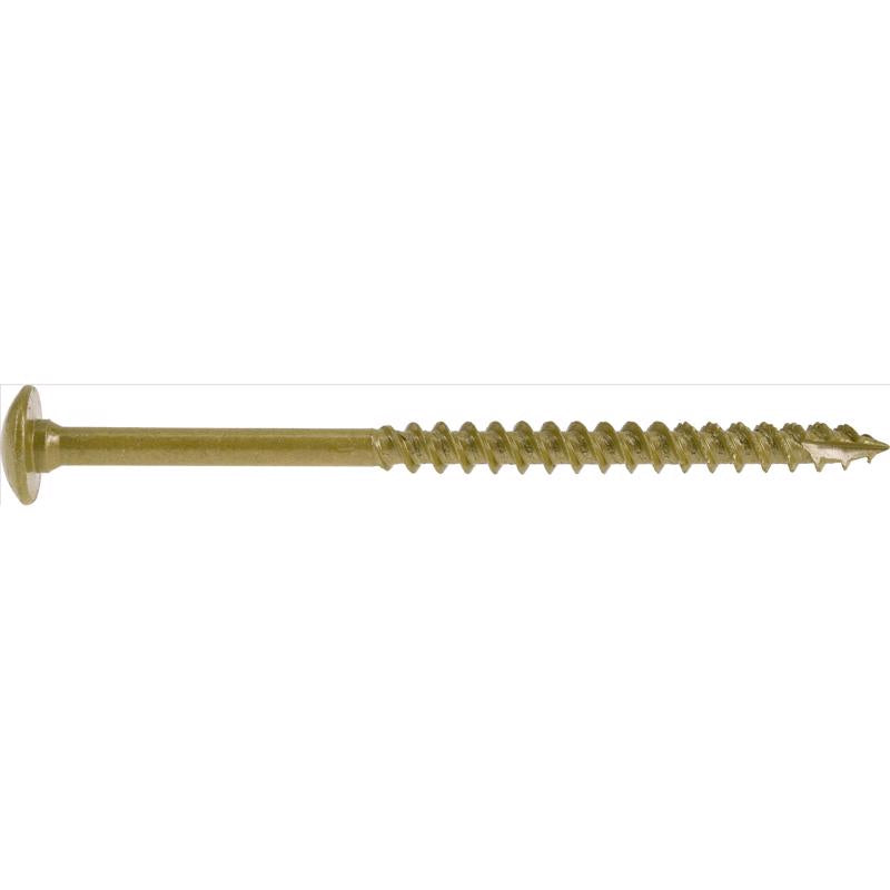 HILLMAN Power Pro 5/16 in. X 6 in. L Star Steel Lag Screw