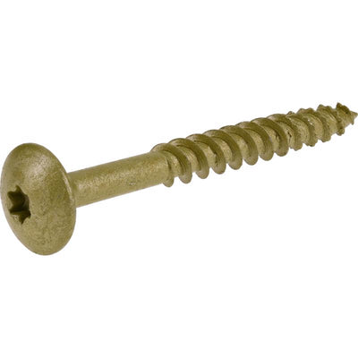 HILLMAN Power Pro 5/16 in. X 3-1/2 in. L Star Carbon Steel Lag Screw