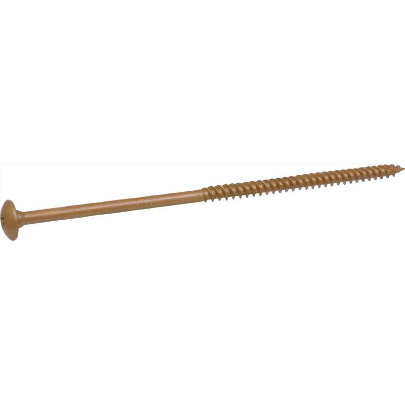 HILLMAN Power Pro 5/16 in. X 8 in. L Star Steel Lag Screw