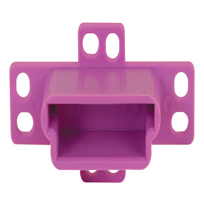 Prime-Line 1-1/4 in. L Plastic Center Guide Drawer Track Back Plate
