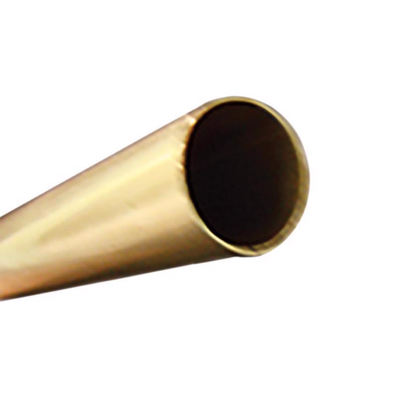 K&S 1/4 in. D X 12 in. L Round Brass Tube