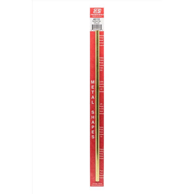 K&S 5/16 in. D X 12 in. L Round Brass Tube