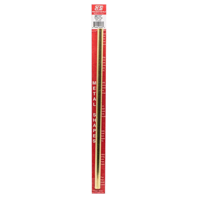K&S 7/16 in. D X 12 in. L Round Brass Tube