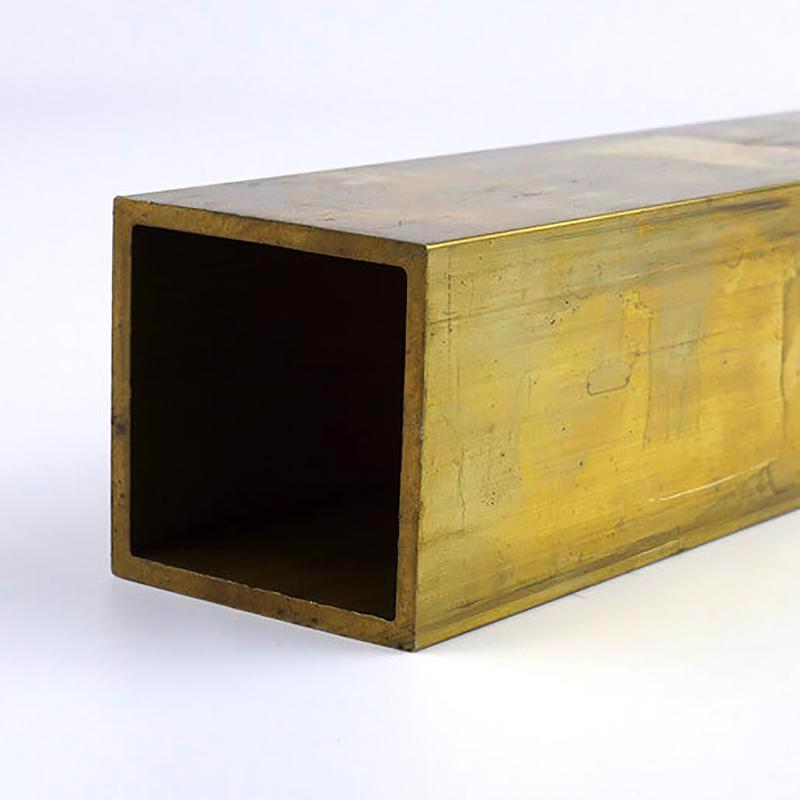 K&S 7/32 in. W X 12 in. L Square Brass Tube