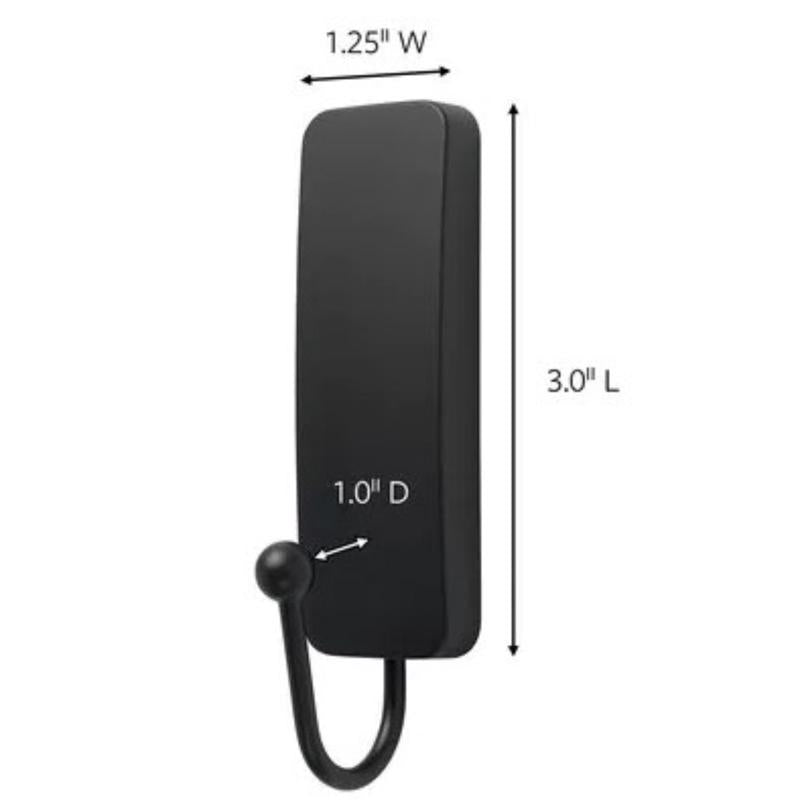 3M Command Medium Metal Hook 1.25 in. L
