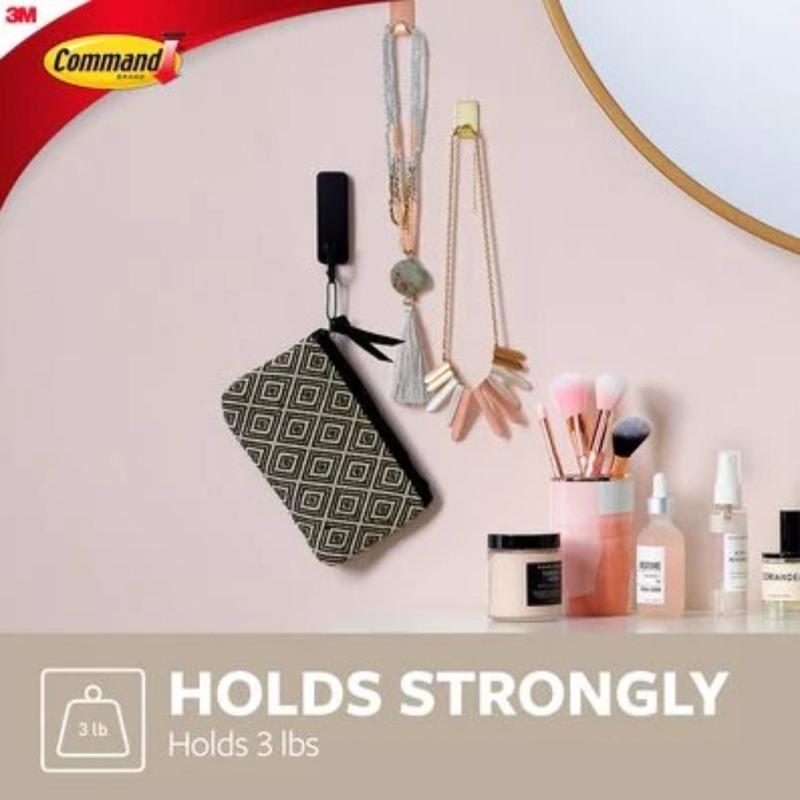 3M Command Medium Metal Hook 1.25 in. L
