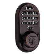 Kwikset SmartKey Halo Venetian Bronze Metal Wi-Fi Deadbolt