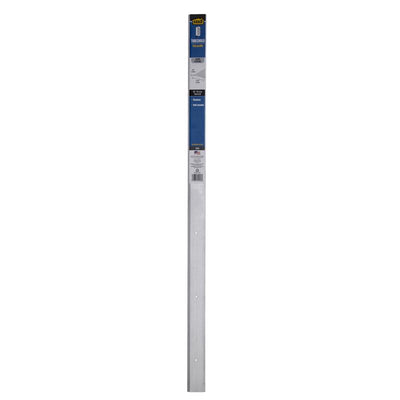 M-D Building Products 0.125 in. H X 1.75 in. W X 36 in. L Aluminum Flat Top Saddle Threshold Silver