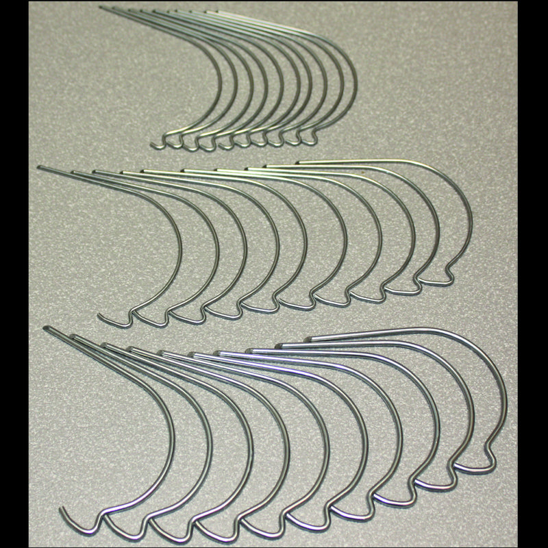 HILLMAN Value & Variety Pack Galvanized Silver Monkey Picture Hanging Set 40 lb 30 pk