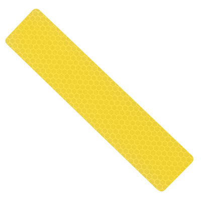 HILLMAN 1.3 in. W X 6 in. L Yellow Reflective Safety Tape