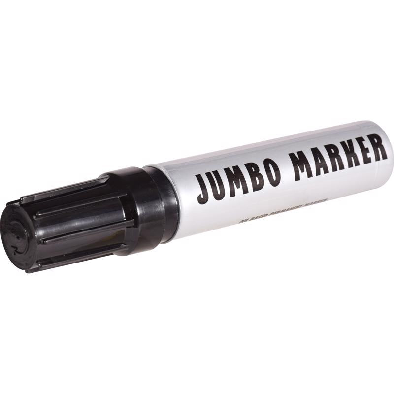 HILLMAN Black Chisel Tip Jumbo Marker