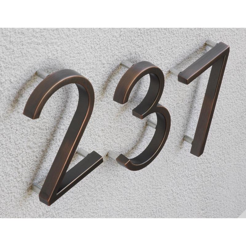 HILLMAN Distinctions 5 in. Silver Metal Screw-On Number 9
