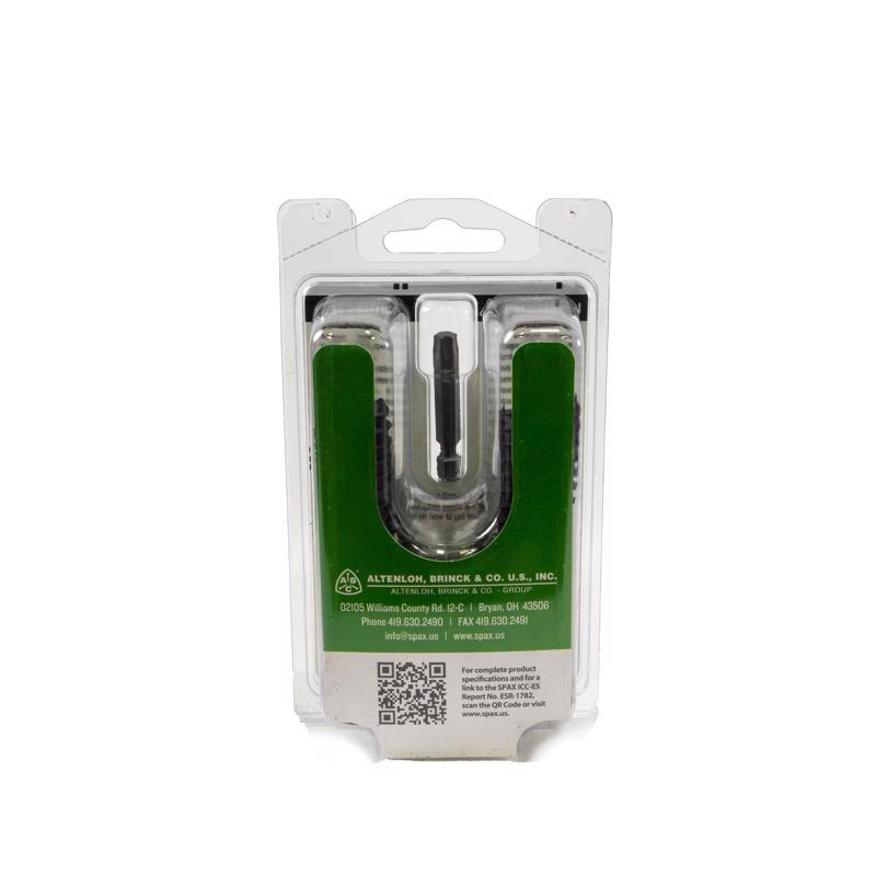 SPAX PowerLag 5/16 in. in. X 3.5 in. L T-40 Washer Head Serrated Structural Screws
