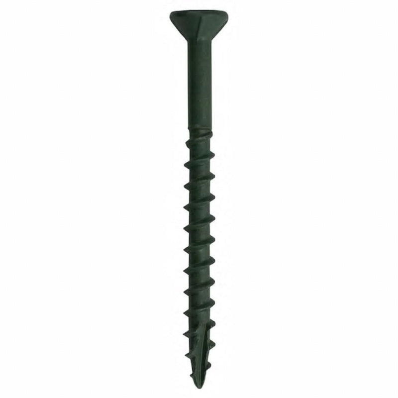 Grip-Rite PrimeGuard Plus No. 10 wire X 4 in. L Green Star Bugle Head Deck Screws 5 lb 250 pk