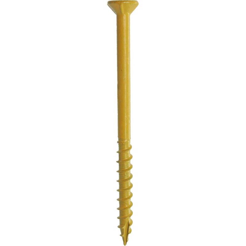 Grip-Rite PrimeGuard Plus 3 in. L Tan Star Bugle Head Deck Screws 1 lb 73 pk