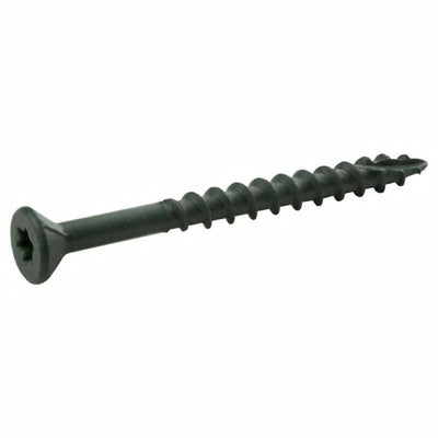Grip-Rite PrimeGuard Plus 3-1/2 in. L Green Star Bugle Head Deck Screws 5 lb 264 pk