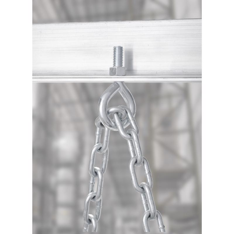 Hampton 1/2 in. X 4 in. L Zinc-Plated Steel Eyebolt Nut Included