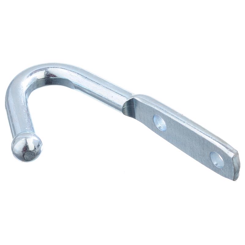 Hampton Small Zinc-Plated Silver Steel 3.125 in. L Rope Binding Hook 325 lb