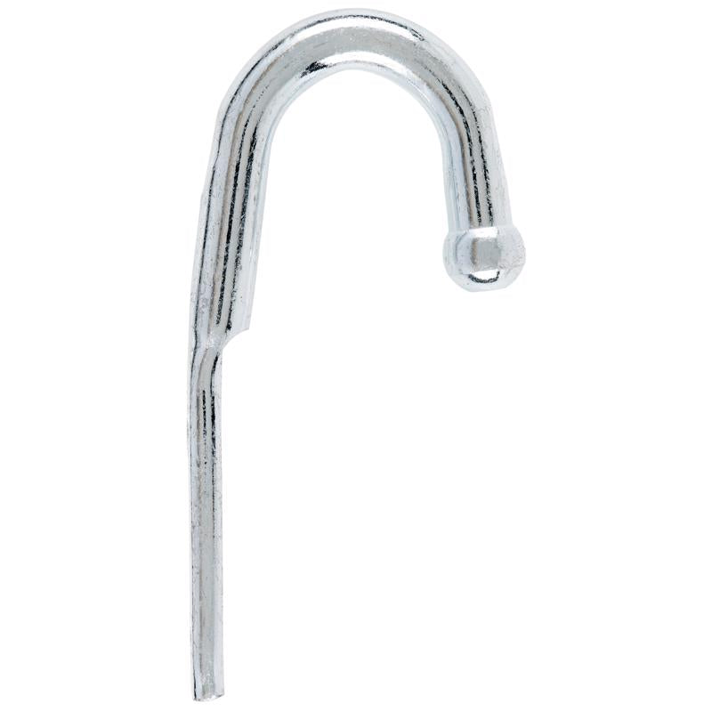 Hampton Small Zinc-Plated Silver Steel 3.125 in. L Rope Binding Hook 325 lb