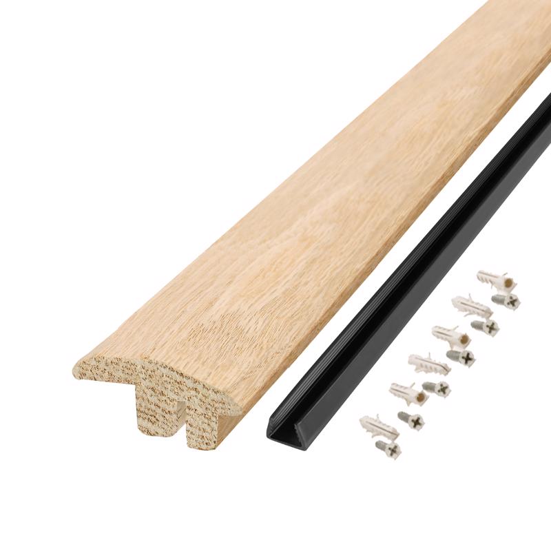 M-D Building Products 0.63 in. H X 1.63 in. W X 72 in. L Paintable Hardwood Floor Transition