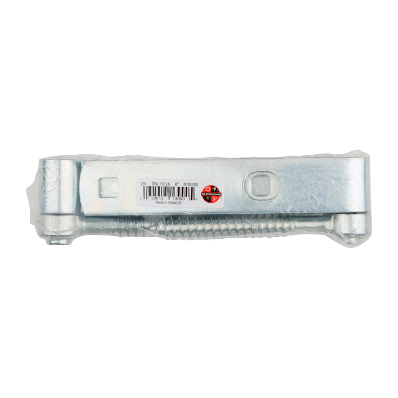 National Hardware 1-1/4 in. W X 6-1/4 in. L Zinc Plated Steel Strap Hinge 2 pk