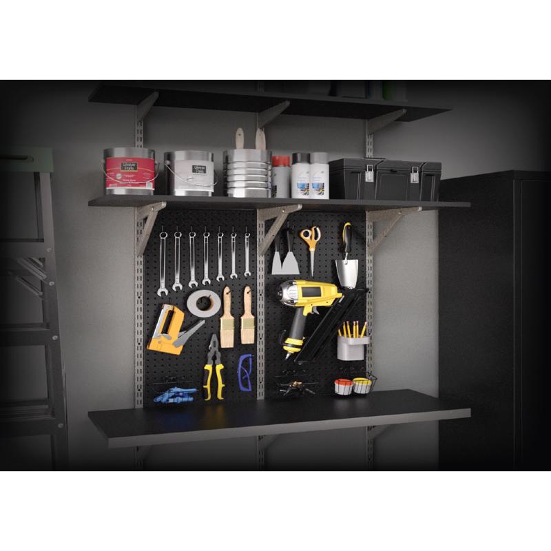 Knape & Vogt Silver Steel Heavy Duty Shelf/Rod Shelf Support Peg 75 in. L