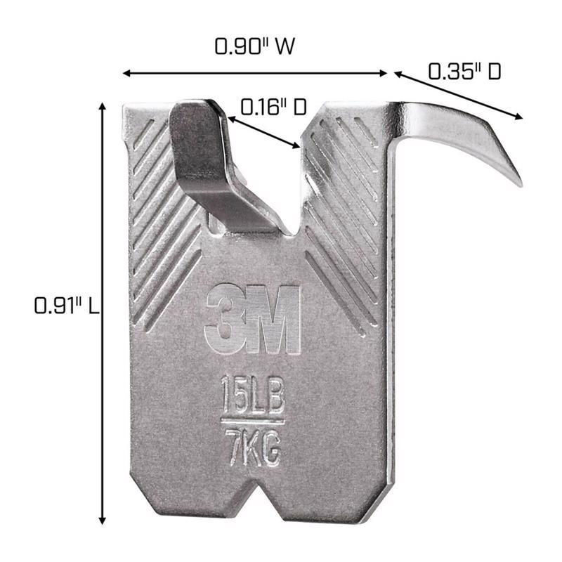 3M Claw Drywall Picture Hanging Set 45 lb 10 pc