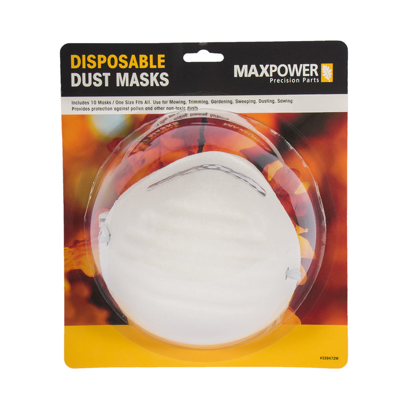 MaxPower Disposable Face Mask Assorted Colors 10 pc