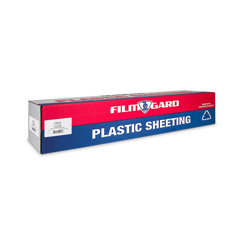 Berry Plastics Film-Gard Plastic Sheeting 4 mil X 3 ft. W X 100 ft. L Polyethylene Clear