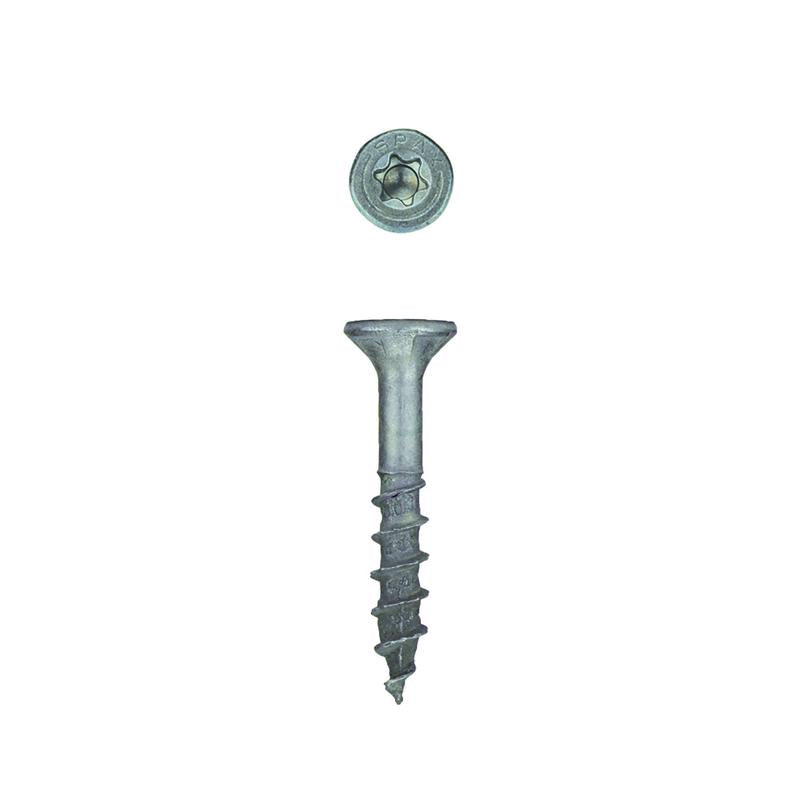 SPAX Multi-Material No. 14 Label X 1-1/2 in. L T30+ Flat Head Serrated Construction Screws
