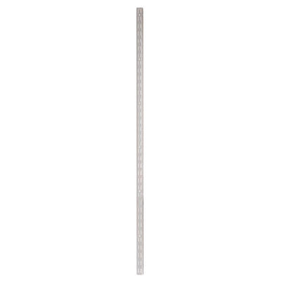 Knape & Vogt Silver Steel Shelf Standard 45 in. L