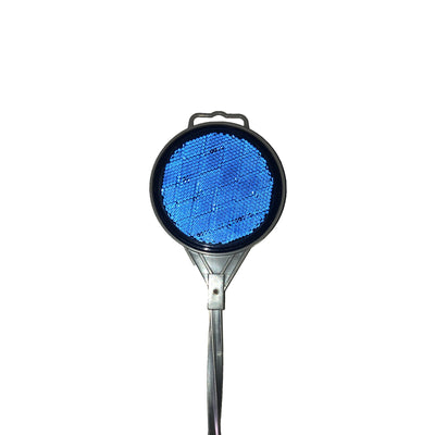 Home Plus 36 in. Round Blue Driveway Marker