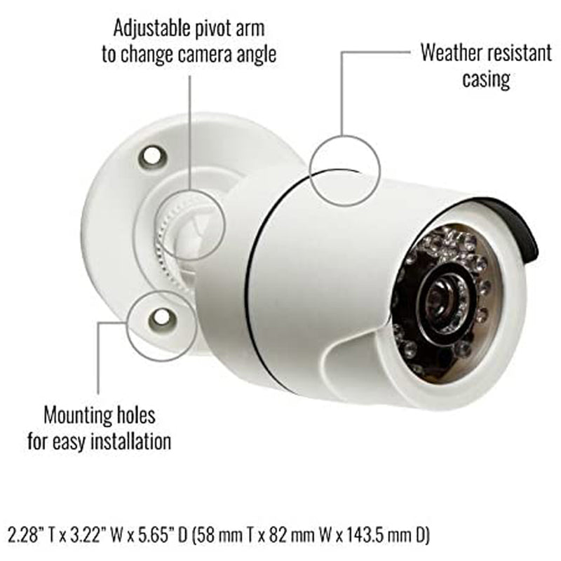 Sabre Outdoor Smart-Enabled Decoy Security Camera