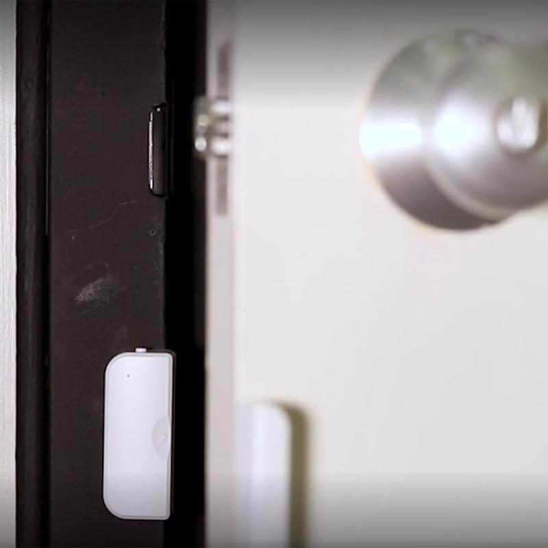 Feit Smart Home Battery Powered Indoor White Smart-Enabled Door and Window Sensor